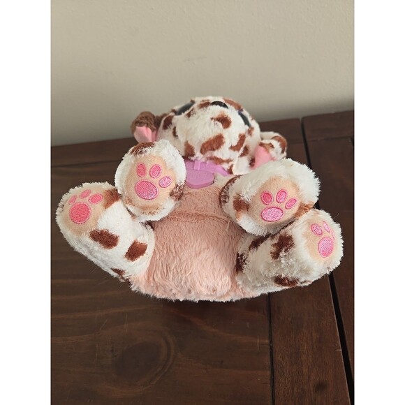 Scruffs A Luvs Loves Real Pets White And Brown Spots Dog Plush Toy Approx 10” - Picture 5 of 6